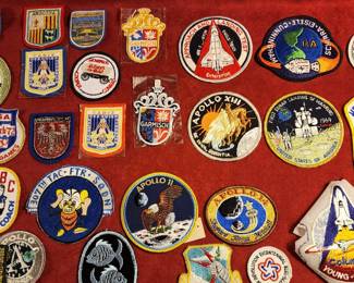 Collection of clothing patches