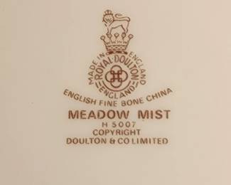 Royal Doulton Meadow Mist bone China