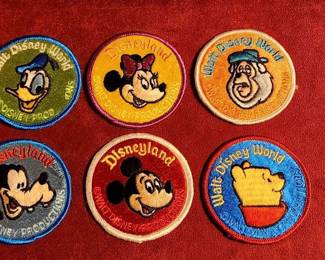 Walt Disney World & Disneyland Clothing Patches