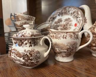 antique china set