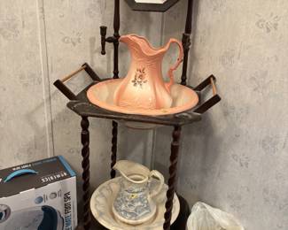 antique wash stands and pitchers