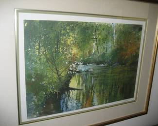 Watercolor print by N. Engle