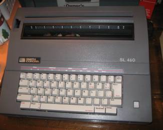 Smith Corona typewriter with case