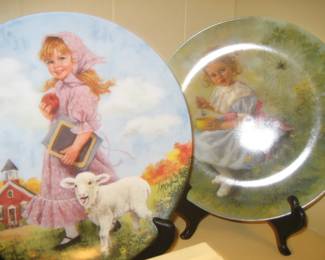Collectible fairy tale plates
