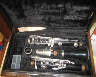 Clarinet in case
