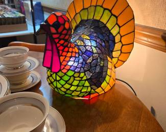 Turkey stained glass lamp