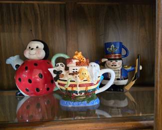 Misc. tea pots