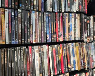 Large collection movies & music