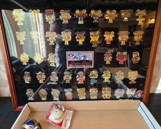 Superbowl pin collection 
