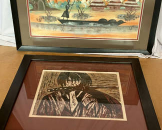 Lot 102: Two Framed Ethnic Subjects