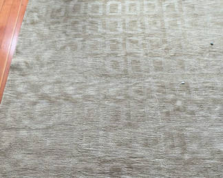 Lot 93: Tan Woven Rug 6x9