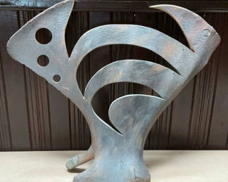 Lot 139: Signed Sculpture From Edward Allyn Studio Juno, Alaska.