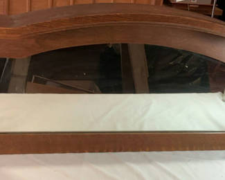 Lot 64: Antique Mantel Mirror