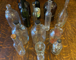 Lot 178: Vintage Glass Bottles