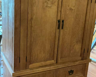 Lot 107: Mexican Pine Rustic Armoire