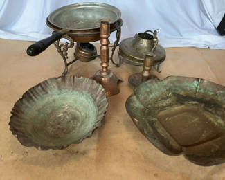 Lot 46: Copper & Brass Pieces