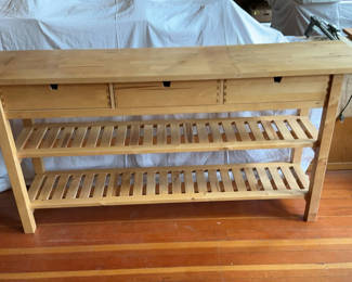 Lot 95: Scandinavian Kitchen Island