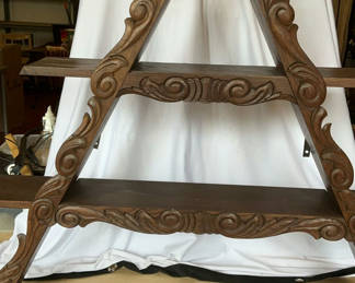 Lot 6: Two Wood Asian Display Items