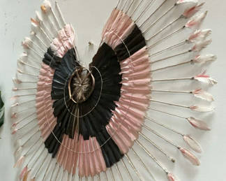 Lot 137: Amazonian Ceramonial Back Piece