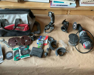 Lot 50: Rotozip With Accessories