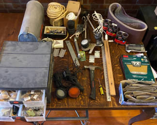 Lot 181: Assorted Hardware and Tools