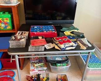 CDs, vintage toys