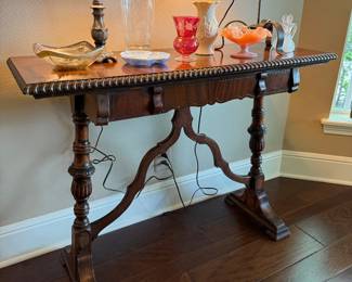 Lamps, vintage vases