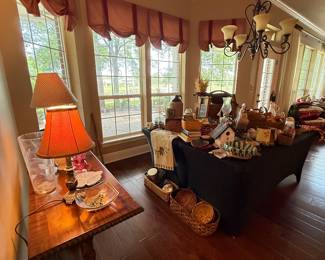Vintage trestle table