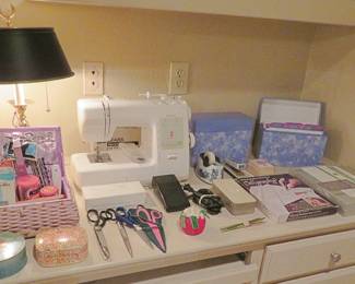 Sewing machine, notions