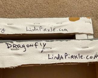 Linda Pickle Poppy and Dragonfly Art Panels