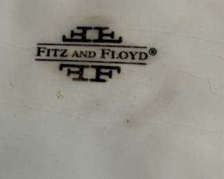 Fitz and Floyd Rooster & Vegetable Plates
