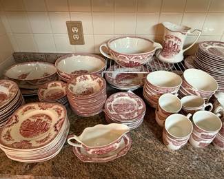Johnson Brothers "Old Britain Castles" Dinnerware Set