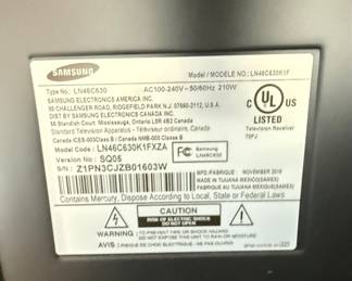 Samsung LN46C630K1F 46-inch LCD HDTV