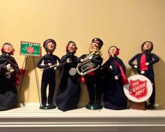 Byers' Choice Salvation Army Band Figurines