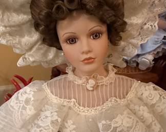 Victorian Style Porcelain Dolls