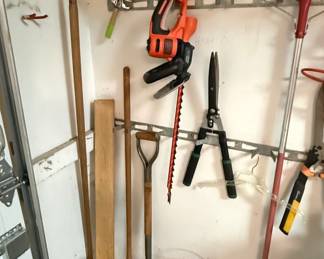 Black & Decker Hedge Trimmer and Garden Tools
