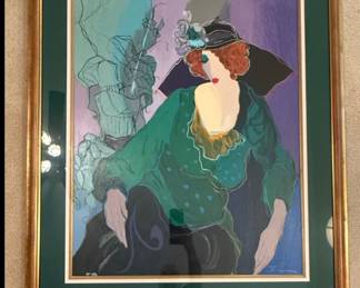 Itzchak Tarkay Serigraph "AP 10/50"