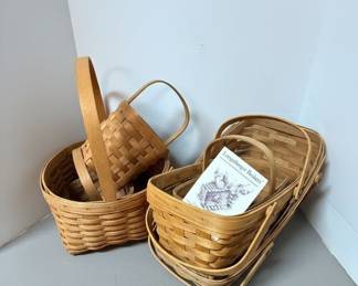 Longaberger Basket Set