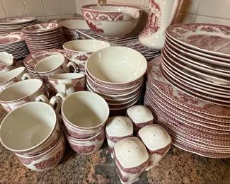 Johnson Brothers "Old Britain Castles" Dinnerware Set