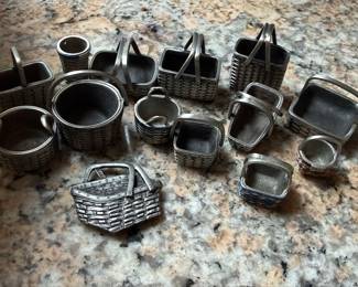 Longaberger Miniature Baskets