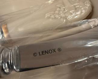 Lenox Symphony Divided Relish Dish with Spreaders