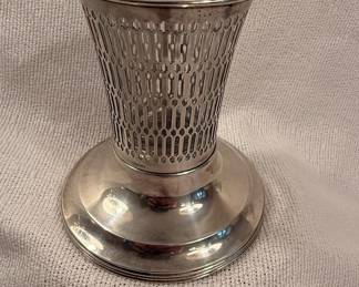 Sterling Silver Openwork Compote