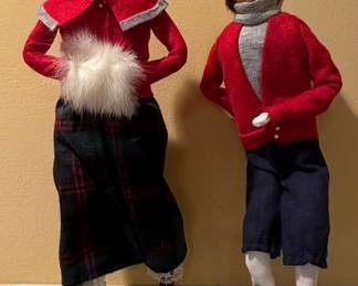 Byers' Choice "The Skaters" Caroler Figures