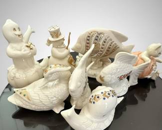 Porcelain Animal and Character Figurines