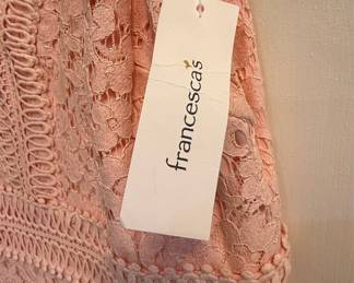 Francescas Pink Lace Dress