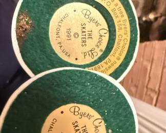 Byers' Choice "The Skaters" Caroler Figures