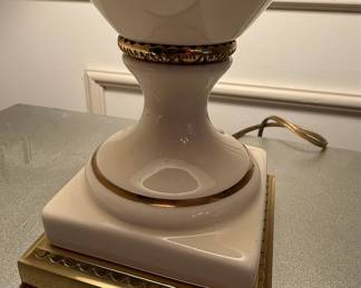 Mid-Century Ceramic Urn Table Lamp Style
