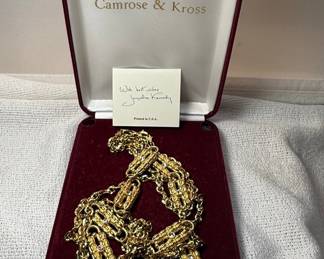 Camrose & Kross JBK Paperclip Necklace
