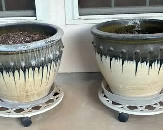 Front Porch Planters Pair