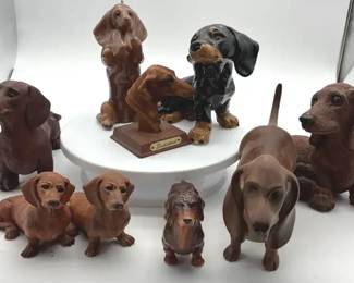 Dash Hound Dogs For Days Whiskers by Martha Carey, Lefton Figures